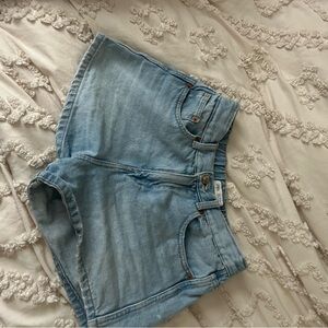 Zara Blue Jean Shorts Classic Denim Style